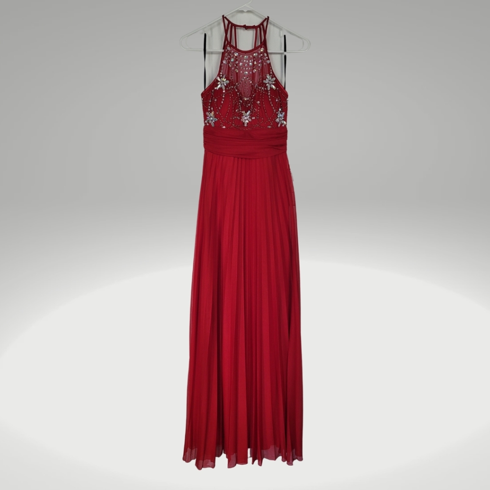 B.Darlin Red Evening Gown NWT, Never Worn